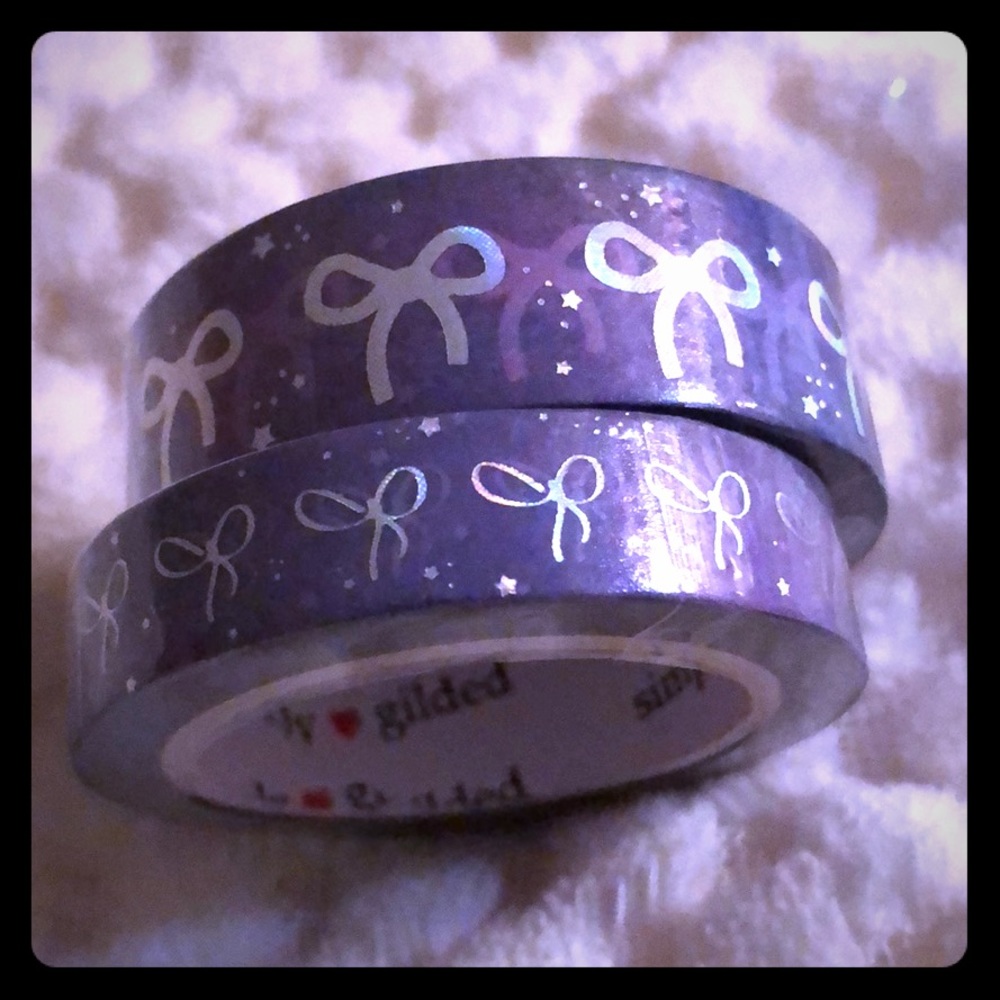 Simply Gilded Rainbow Universe washi roll set